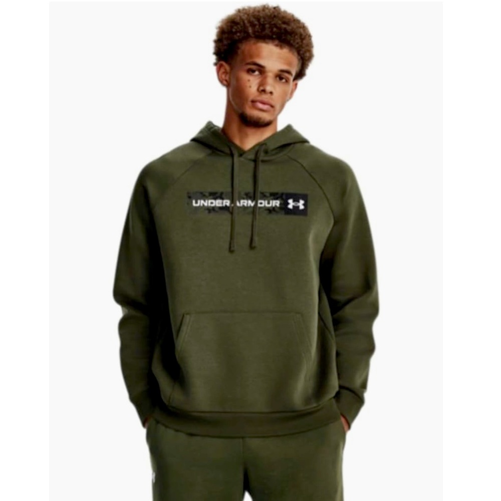 Under Armour - Men's Rival Fleece Camo Hoodie